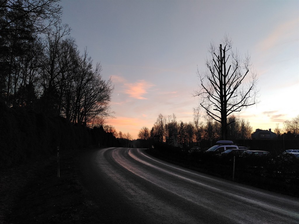 Road at Sunset